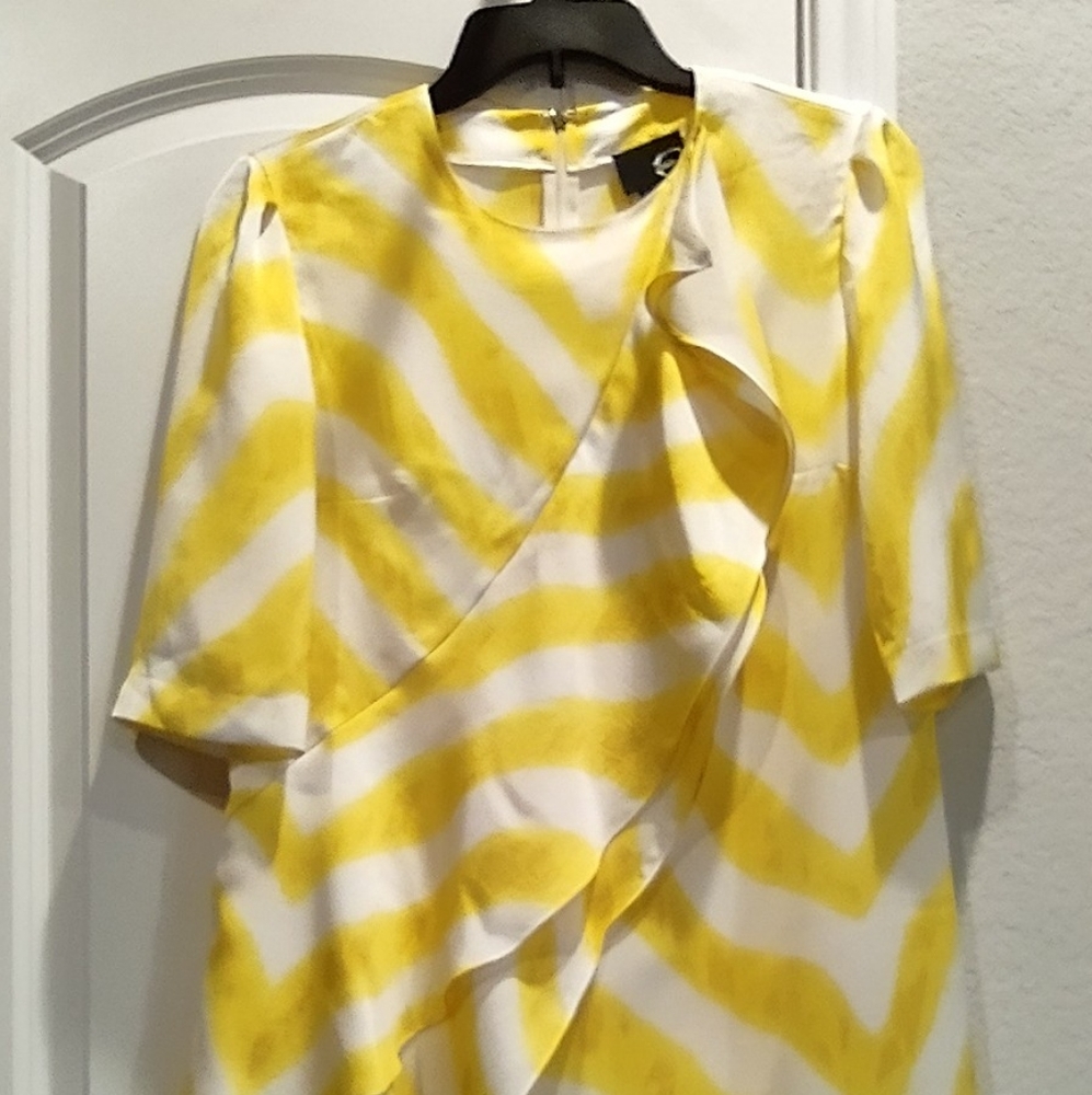 Just Cavalli by Roberto Cavalli IT 44 US 8 Asymmetric flounced Short Dress